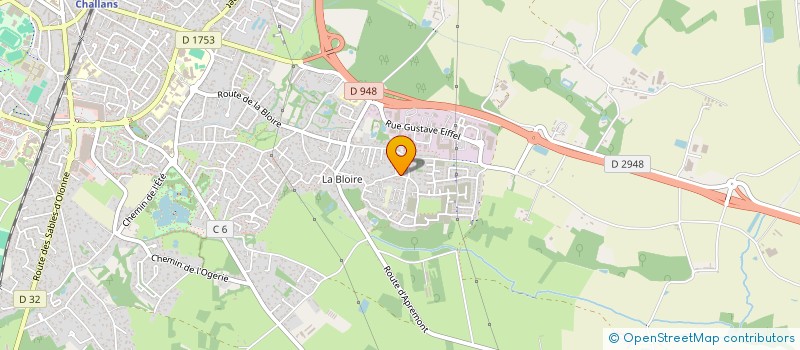 localisation de l'entreprise NETT DIFFUSION  CHALLANS