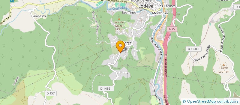 localisation de l'entreprise NETT ECO à LODEVE