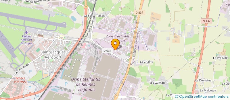 localisation de l'entreprise NETT EXPERT  SAINT-JACQUES-DE-LA-LANDE
