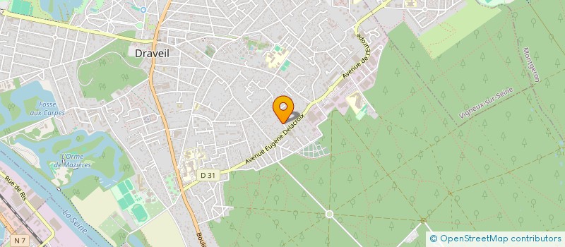 localisation de l'entreprise NETT PLOMBERIE à DRAVEIL