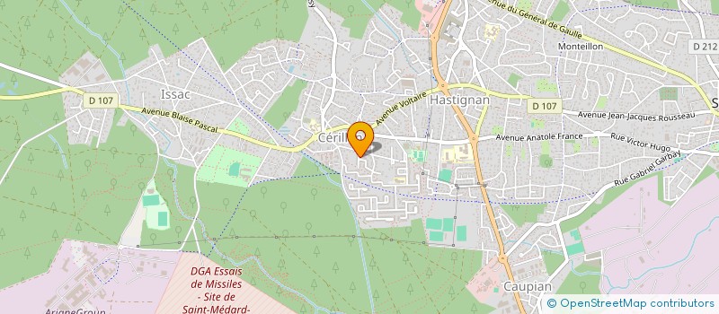 localisation de l'entreprise NETT PREST SERVICE à SAINT-MEDARD-EN-JALLES