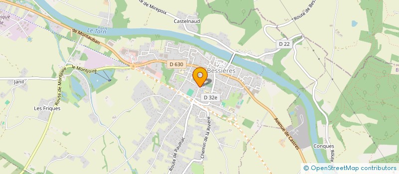 localisation de l'entreprise NETT PRESTA SERVICES à BESSIERES