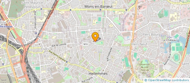 localisation de l'entreprise NETT SERVICE à MONS-EN-BARŒUL