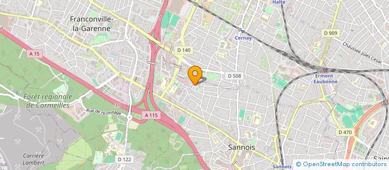 localisation de l'entreprise NETT UP  SANNOIS