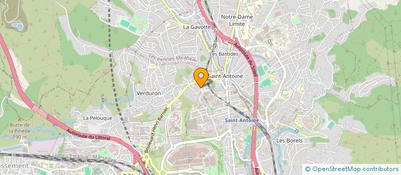 localisation de l'entreprise NETTAH à MARSEILLE