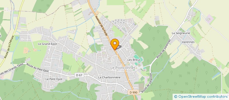 localisation de l'entreprise NETTE à LE POINCONNET