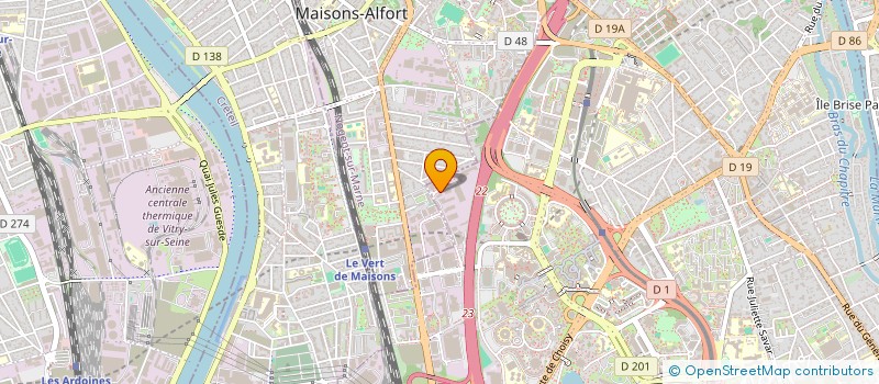 localisation de l'entreprise NETTEC à CRETEIL