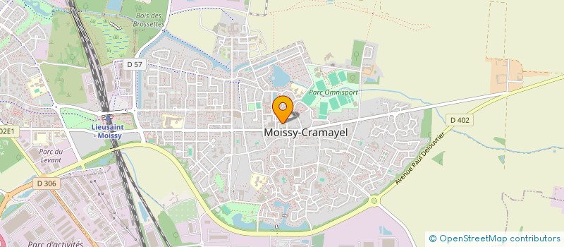 localisation de l'entreprise NETTELEC à MOISSY-CRAMAYEL