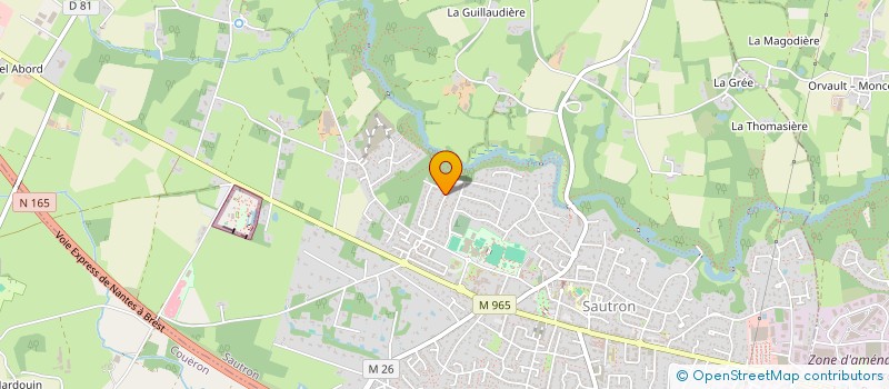 localisation de l'entreprise NETTEMENT VOUS à SAUTRON
