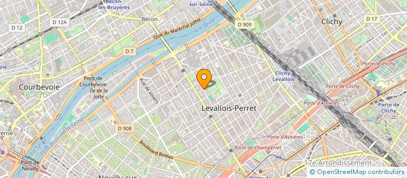 localisation de l'entreprise NETTER à LEVALLOIS-PERRET