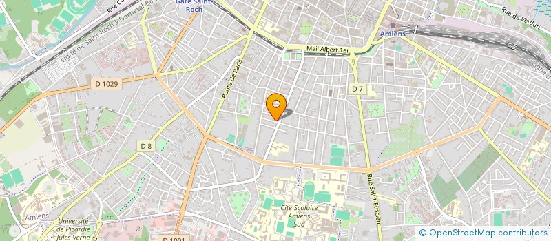 localisation de l'entreprise NETTIS S.A.R.L. à AMIENS