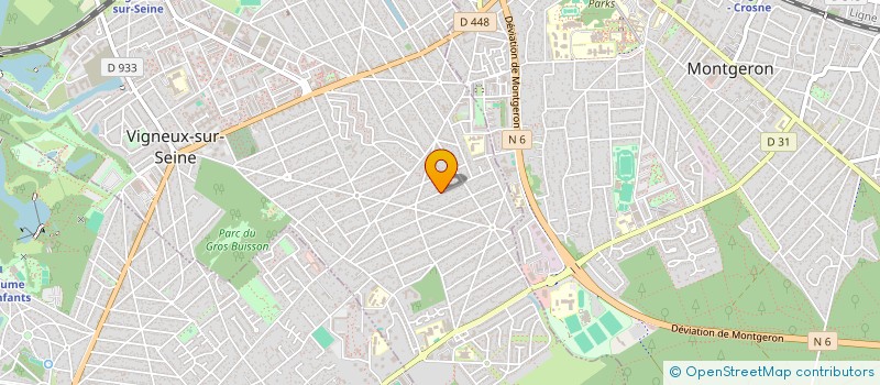 localisation de l'entreprise NETTOISUR à VIGNEUX-SUR-SEINE