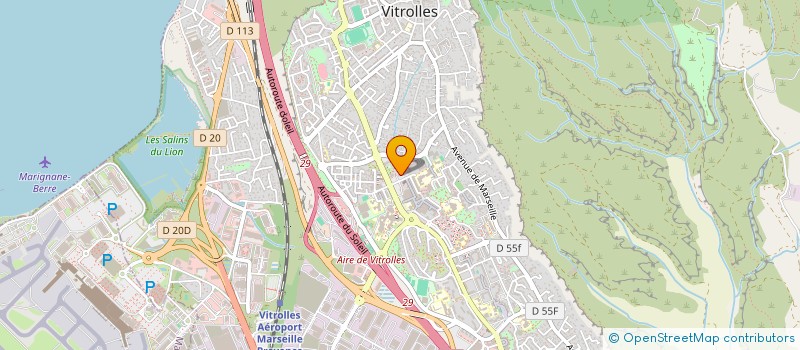 localisation de l'entreprise NETTOYAGE 2000 à VITROLLES