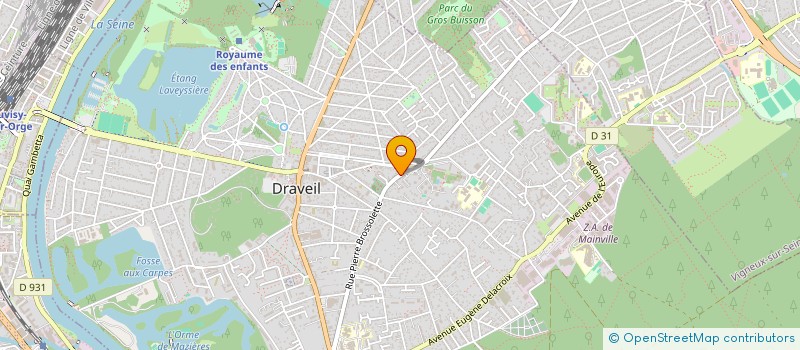 localisation de l'entreprise NETTOYAGE 91 à DRAVEIL