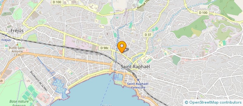 localisation de l'entreprise NETTOYAGE ARC EN CIEL à SAINT-RAPHAEL