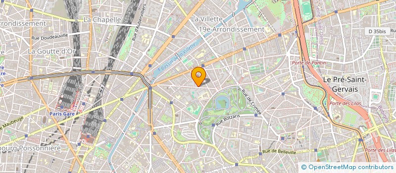 localisation de l'entreprise NETTOYAGE ASSISTANCE  PARIS