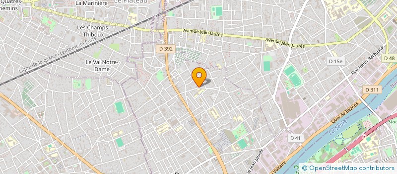 localisation de l'entreprise NETTOYAGE AU SENT PROPRE à BEZONS