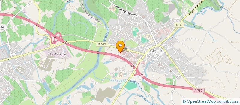 localisation de l'entreprise NETTOYAGE AUTO 34 GIGNAC  GIGNAC