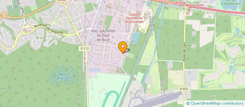 localisation de l'entreprise NETTOYAGE BATIMENTS EXPRESS à LA TESTE-DE-BUCH