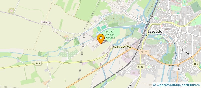 localisation de l'entreprise NETTOYAGE BAYARD à SAINT-AOUSTRILLE