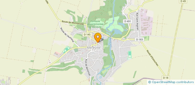 localisation de l'entreprise NETTOYAGE CHIMIQUE FRANCAIS à LE MEREVILLOIS