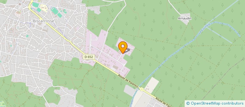 localisation de l'entreprise NETTOYAGE DE BISCARROSSE HOLDING  BISCARROSSE