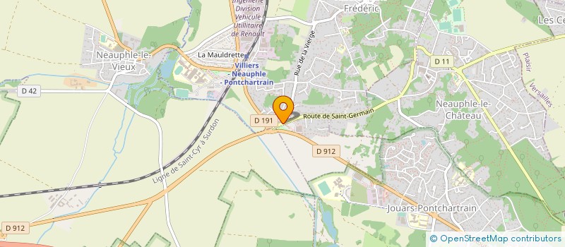 localisation de l'entreprise NETTOYAGE DE L'ETOILE à VERSAILLES