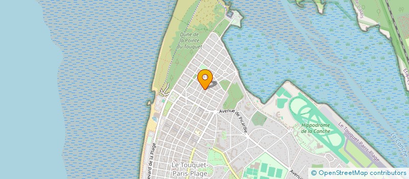 localisation de l'entreprise NETTOYAGE DES 4 SAISONS à LE TOUQUET-PARIS-PLAGE