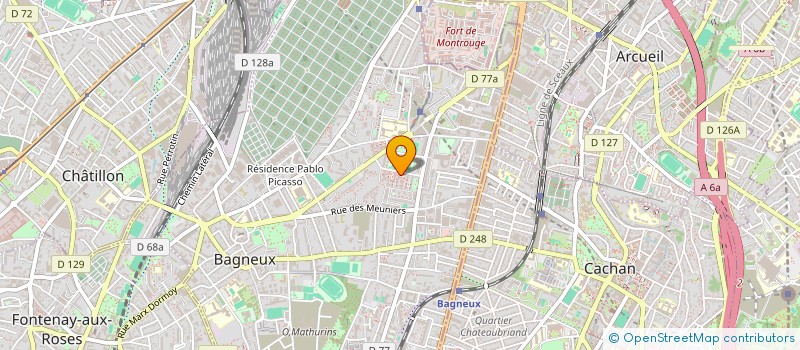 localisation de l'entreprise NETTOYAGE DU BONHEUR à BAGNEUX