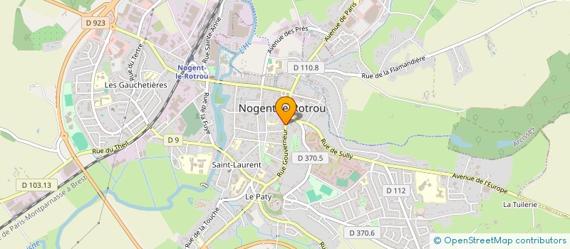 localisation de l'entreprise NETTOYAGE DU PERCHE JOHANNA DAGRON à NOGENT-LE-ROTROU