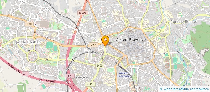 localisation de l'entreprise NETTOYAGE DU SUD EST à AIX-EN-PROVENCE