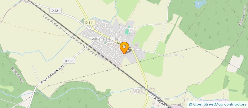 localisation de l'entreprise NETTOYAGE DU VILLARAIS à VILLIERS-EN-LIEU