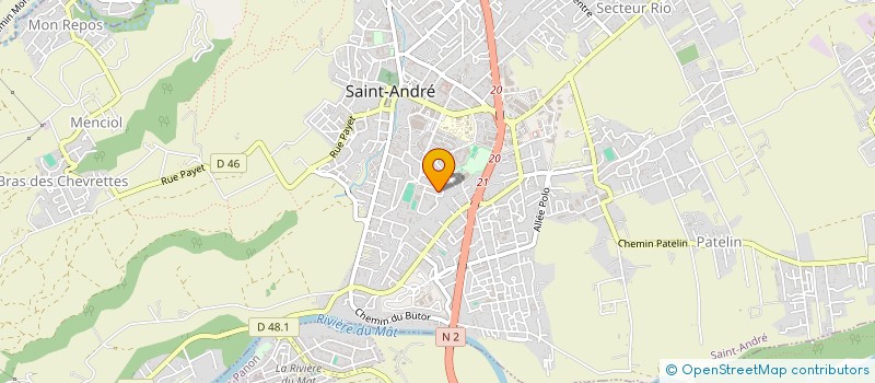 localisation de l'entreprise NETTOYAGE ECLAT BRILLANCE à SAINT-ANDRE