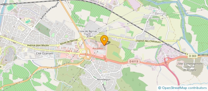 localisation de l'entreprise NETTOYAGE ECORESPONSABLE DES TISSUS à CARCASSONNE