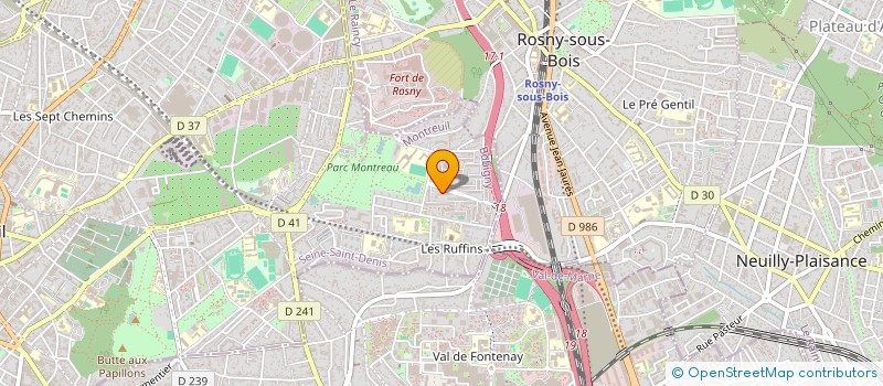 localisation de l'entreprise NETTOYAGE ENCOMBRANT DEMENAGEMENT DEBARRAS PROFESSIONNEL  MONTREUIL