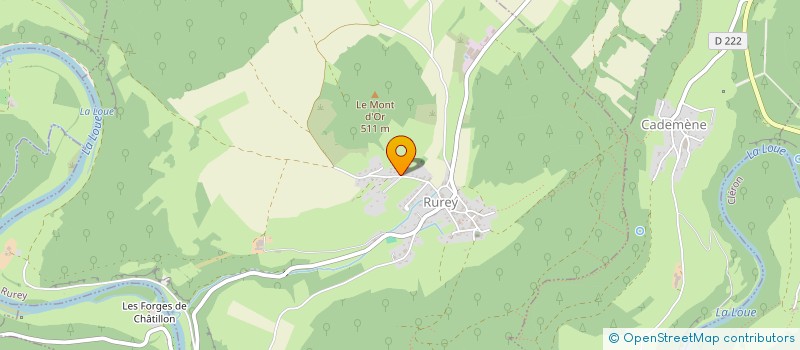 localisation de l'entreprise NETTOYAGE ENTRETIEN IMMOBILIER  RUREY