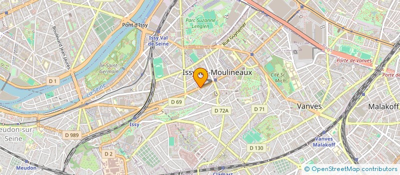 localisation de l'entreprise NETTOYAGE ENTRETIEN PROPRETE SERVICES à ISSY-LES-MOULINEAUX