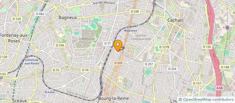 localisation de l'entreprise NETTOYAGE ET SERVICE SANS SOUCIS à BAGNEUX