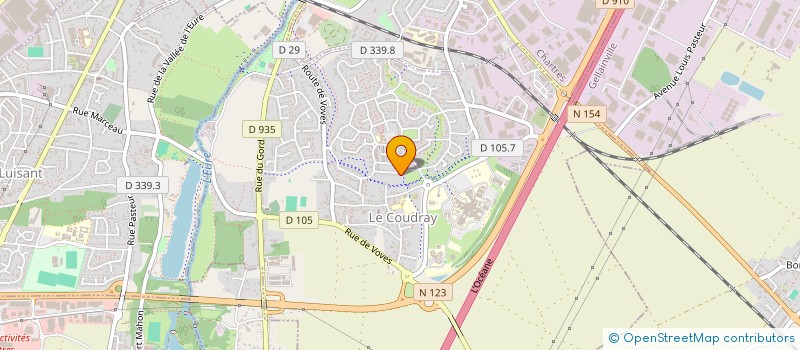 localisation de l'entreprise NETTOYAGE EUCALYPTUS à LE COUDRAY
