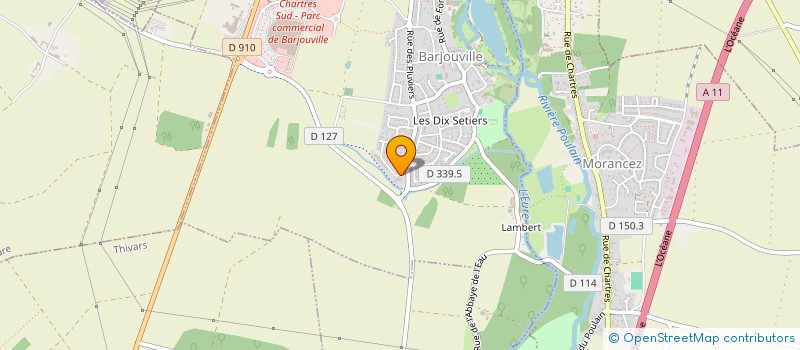 localisation de l'entreprise NETTOYAGE FORMOSO à BARJOUVILLE