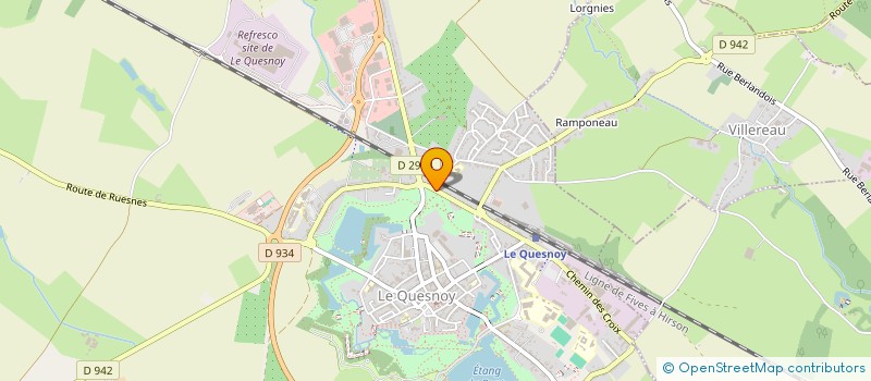 localisation de l'entreprise NETTOYAGE GESTION SERVICE à LE QUESNOY