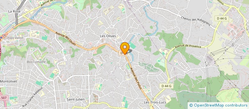 localisation de l'entreprise NETTOYAGE GROUPE à MARSEILLE