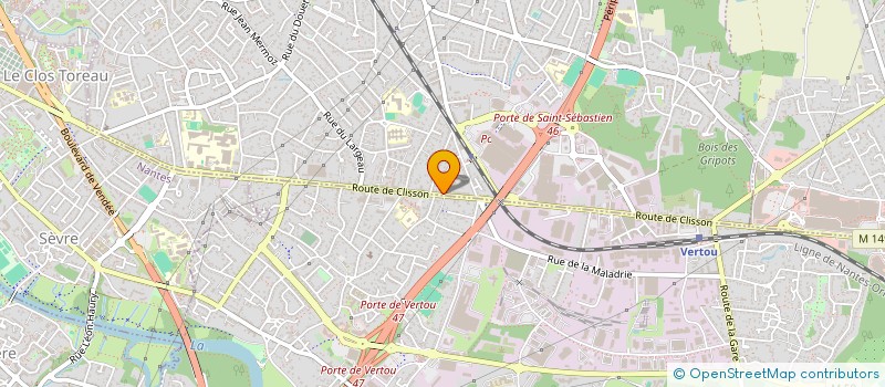 localisation de l'entreprise NETTOYAGE HAUTE PRESSION NANTES  SAINT-SEBASTIEN-SUR-LOIRE