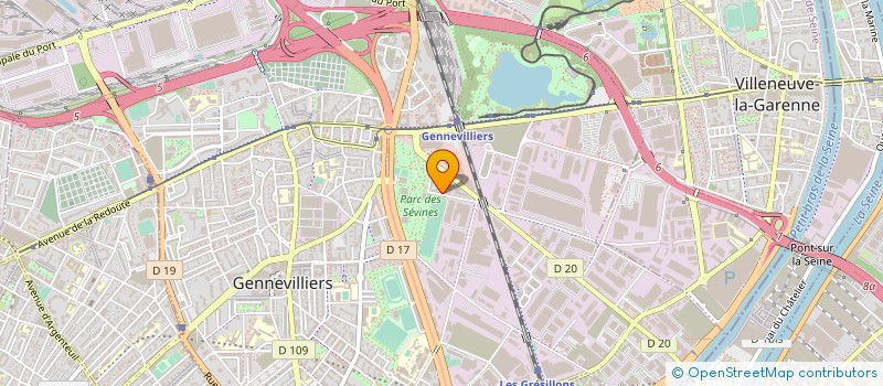 localisation de l'entreprise NETTOYAGE INDUSTRIEL DE TAPIS  GENNEVILLIERS