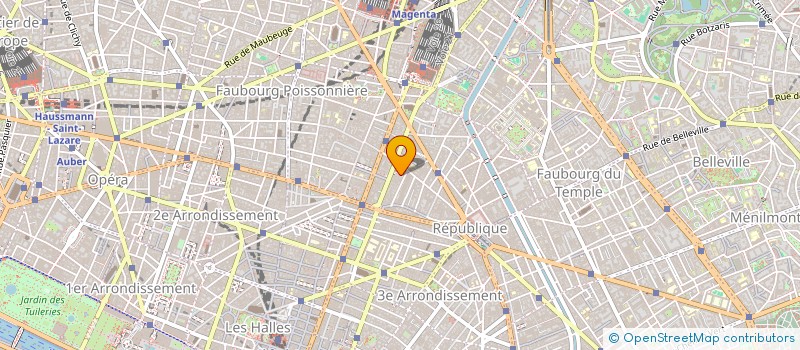 localisation de l'entreprise NETTOYAGE INDUSTRIEL ET PRIVE à PARIS