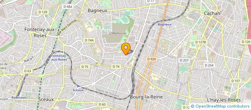 localisation de l'entreprise NETTOYAGE MANUTENTION MULTICARTES à BAGNEUX