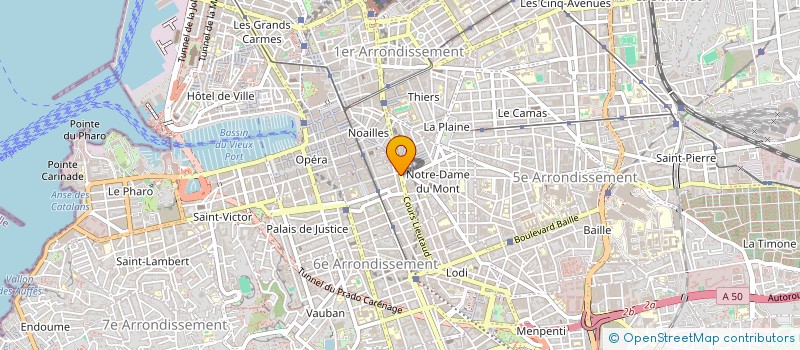 localisation de l'entreprise NETTOYAGE MODERNE à MARSEILLE