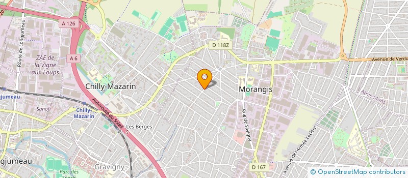 localisation de l'entreprise NETTOYAGE MULTI TACHES à MORANGIS