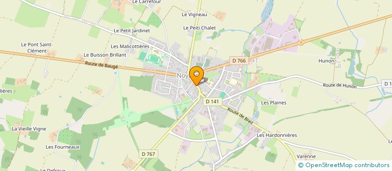 localisation de l'entreprise NETTOYAGE PRO  NOYANT-VILLAGES