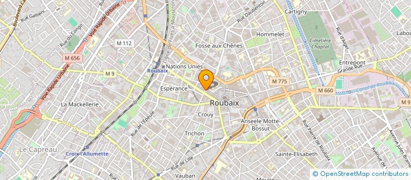 localisation de l'entreprise NETTOYAGE RENOVATION JARDINAGE ENTREPRIS  ROUBAIX